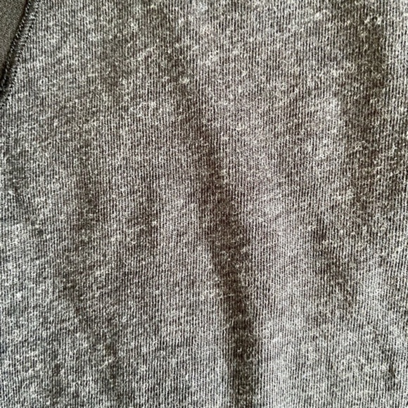 Theory Women’s Grey Black Ruffle Tank Top Sleeveless Pullover Slim Fit Grunge S - Picture 7 of 10